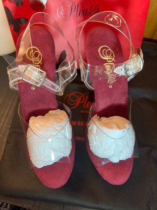 Zapatos Pole Dance Granate Talla 37