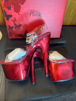 Zapatos Pole Dance Granate Talla 37