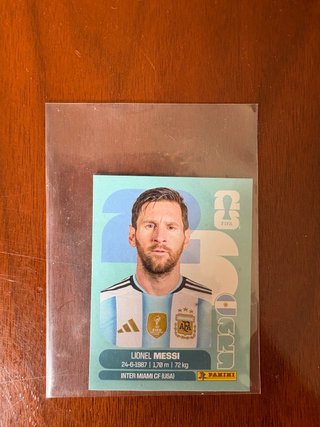 Cromo Messi Mundial FIFA