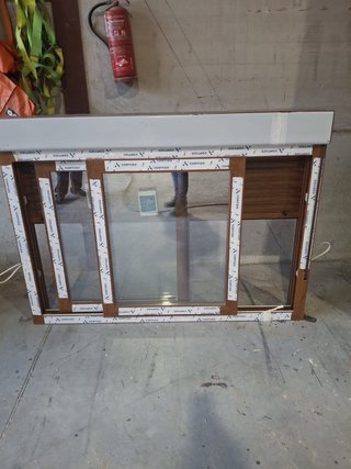 Ventana PVC con persiana incorporada