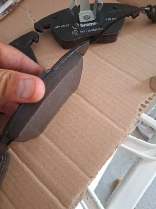 Pastillas de freno delanteras Brembo Golf 5 GTI