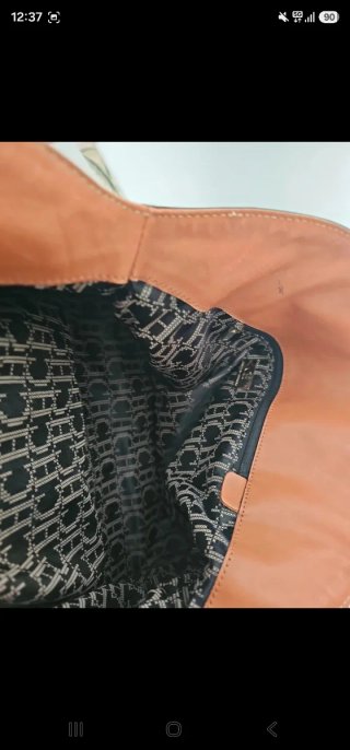 Bolso Carolina Herrera Negro y Marrón