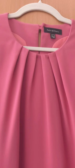 Vestido Pedro del Hierro rosa