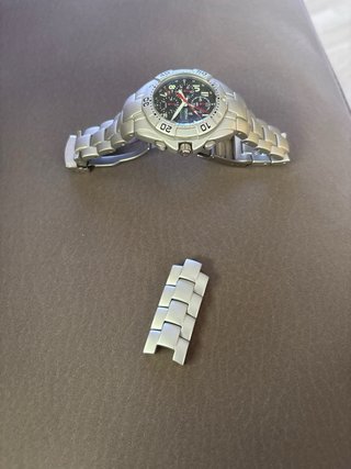 Reloj Festina Cronógrafo Plata y Negro