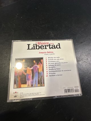 CD La Música de la Libertad - Joaquín Sabina