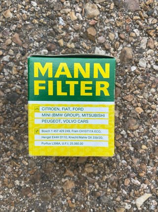 Filtro Aceite Mann HU711/51x PSA