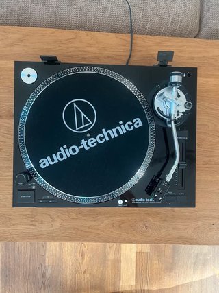 Audio-Technica AT-LP120-USBHC Giradischi Nero