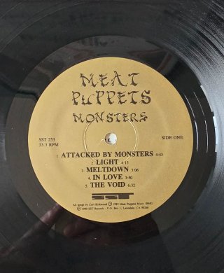 Meat Puppets - Monsters LP First Edition