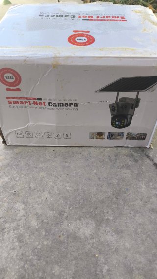 Cámara Vigilancia Solar WiFi PTZ