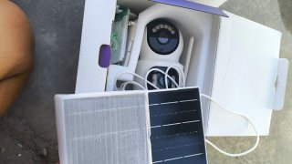 Cámara Vigilancia Solar WiFi PTZ
