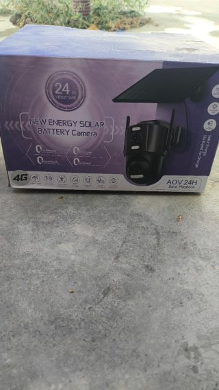 Cámara Vigilancia Solar WiFi PTZ