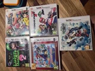 Nintendo 2DS XL Blanca y Naranja + Juegos