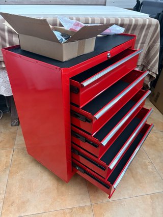 Carro de herramientas/Carro de taller 5 cajones