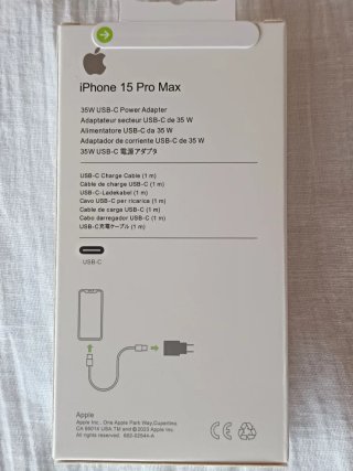 Adaptador y cable modelos iPhone 15 en adelante