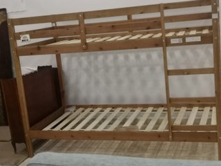 Litera individual de madera