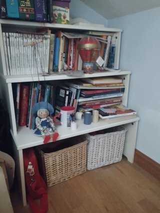 Estantería infantil IKEA blanca
