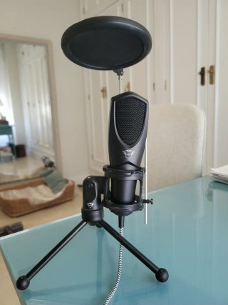 Micrófono USB Trust GXT 232 Mantis Streaming