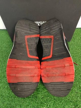 Zapatillas Versace Jeans Couture Negras y Rojas