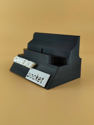 Expositor Game Boy Pocket - Impreso en 3D con PLA