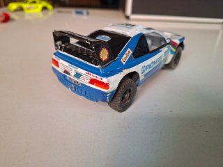 Peugeot 405 Raid Slot Chasis FR