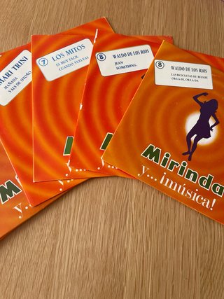Collezione Vinili Mirinda Pop Rock Nazionale
