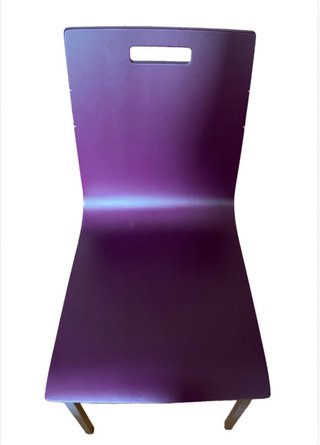 Silla morada (5 unidades)