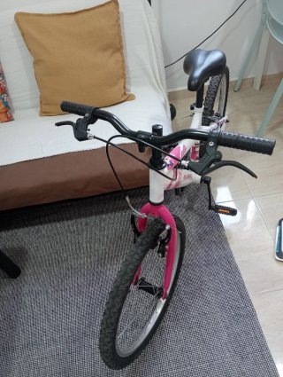 Bicicleta Infantil Rosa Niña 20"