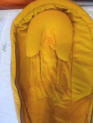 Saco Bugaboo Amarillo Yema Huevo, saco de invierno