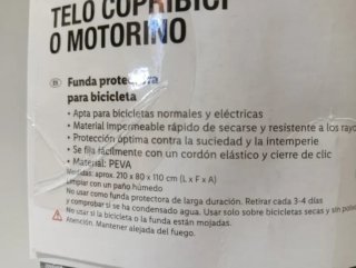 Funda Protectora  Bicicleta CRIVIT