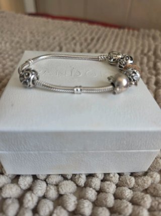 Pulsera Pandora Plata y Oro