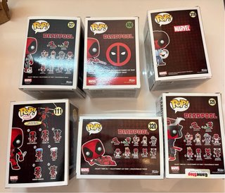 Lotto 6 Funko Pop Deadpool