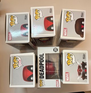 Lotto 6 Funko Pop Deadpool