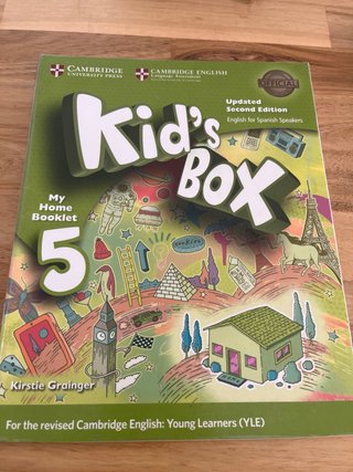 Lote Libros Kid’s Box 5 en muy buen estado.