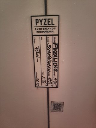 Tabla surf pyzel pyzalien