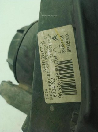 Faro izq citroen 6204x2, 9632664880 c5 i 21011948
