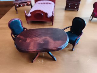 Muebles de miniatura para casa de muñecas