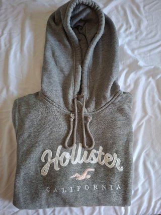Sudadera Hollister Gris