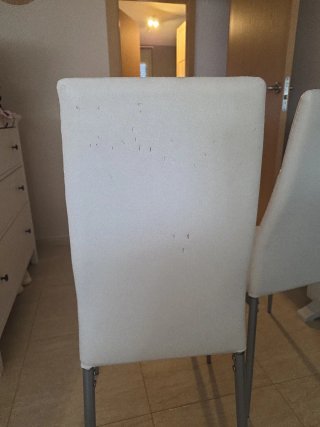Sillas Comedor Blancas (2 unidades)