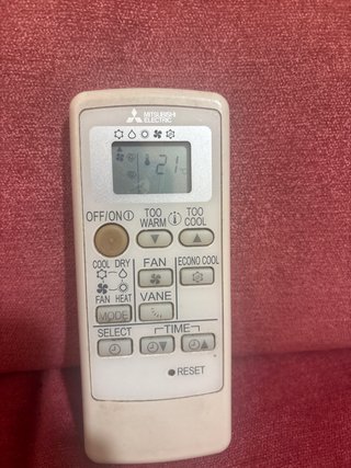 Mando Aire Acondicionado Mitsubishi Electric