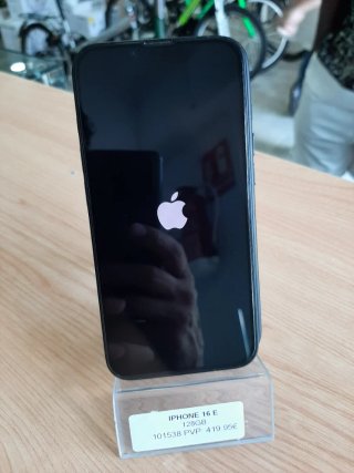 iPhone 16 E 128GB Negro