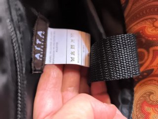 Bolso AITA con ruedas Marrón,