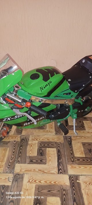 Moto Infantil Kawasaki ZX-50R Ninja Verde