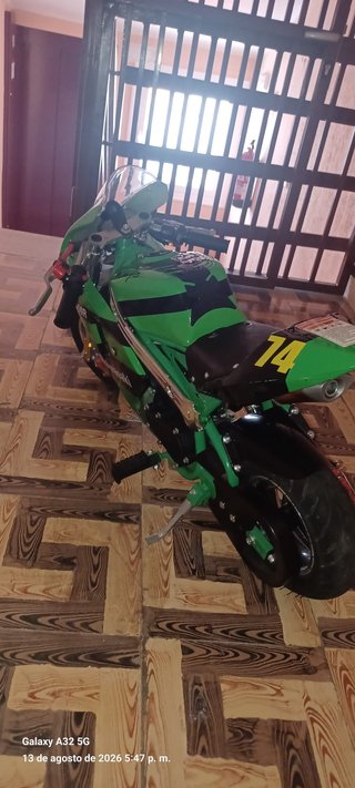 Moto Infantil Kawasaki ZX-50R Ninja Verde