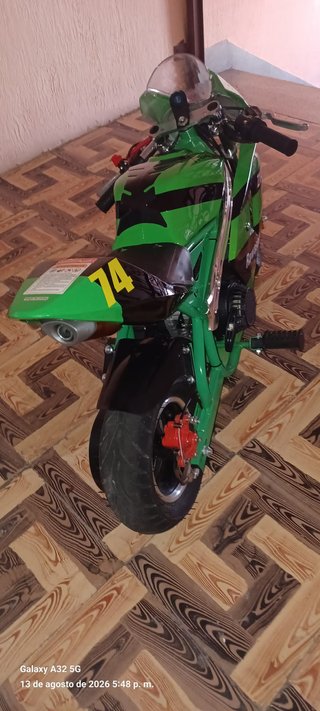 Moto Infantil Kawasaki ZX-50R Ninja Verde