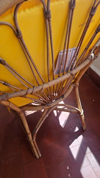 Conjunto Terraza Mimbre/Ratán Vintage