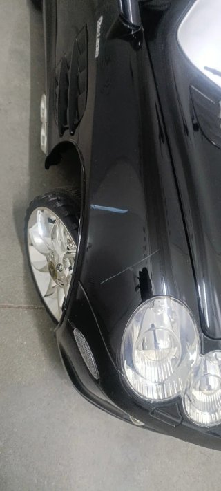 Coche eléctrico infantil Mercedes Negro
