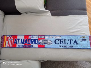 Bufanda Celta de Vigo Atlético de Madrid