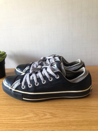 Zapatillas Converse All Star Negras y Grises
