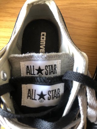Zapatillas Converse All Star Negras y Grises