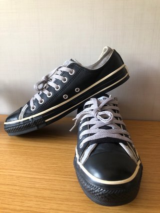 Zapatillas Converse All Star Negras y Grises